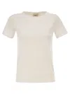 Weekend Max Mara Wkdmultib - Basic Cotton Jersey T-shirt In White