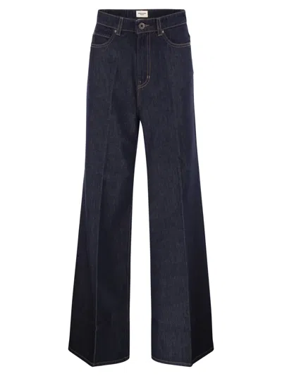 Weekend Max Mara Weekend Maxmara Wkdsport - Wide-leg Denim Jeans In Black