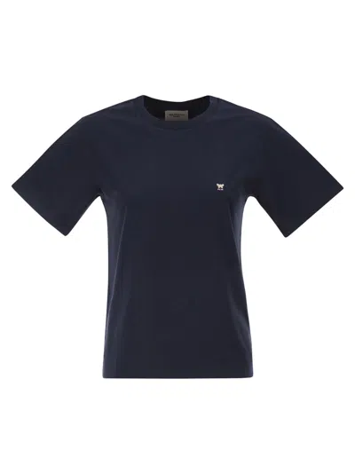 Weekend Max Mara Weekend Maxmara Wkdvenaco Straight Jersey T Shirt In Black