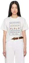 Weekend Max Mara Short-sleeved T-shirt In White