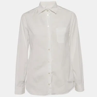 Weekend Max Mara White Cotton Long Sleeve Shirt
