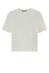Weekend Max Mara White Cotton Oversize Multid T-shirt In Multi