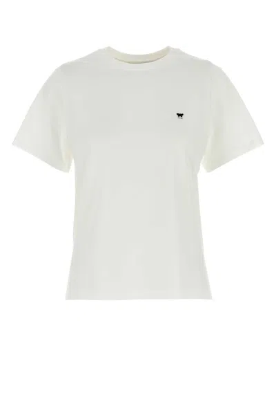 WEEKEND MAX MARA WEEKEND MAX MARA WHITE COTTON VENACO T-SHIRT
