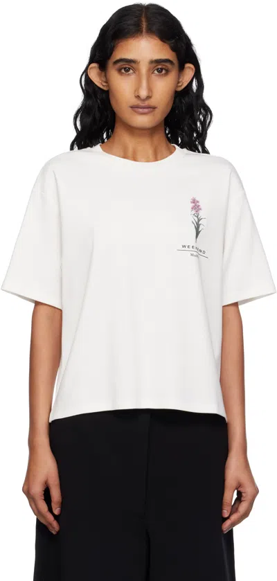 Weekend Max Mara White Lecco T-shirt