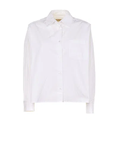 Weekend Max Mara White Poplin Shirt