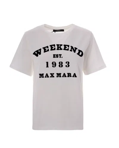 Weekend Max Mara White Printed T-shirt