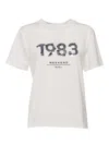 Weekend Max Mara White T-shirt With Logo In White