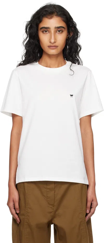 Weekend Max Mara White Venaco T-shirt