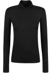 Weekend Max Mara White Viscose Blend Top In Black