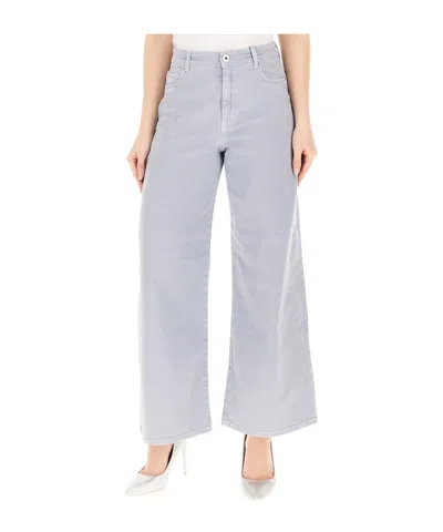 Weekend Max Mara Wide-leg Casual Pants In Brown