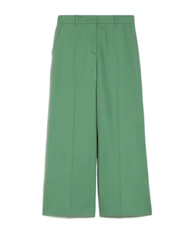 WEEKEND MAX MARA WEEKEND MAX MARA WIDE LEG CROPPED TROUSERS