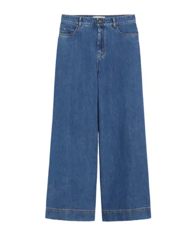 WEEKEND MAX MARA WEEKEND MAX MARA VEGA LOGO-PATCH JEANS