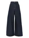 Weekend Max Mara Wide Leg Jeans In Blue