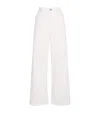 Weekend Max Mara Wide-leg Jeans In White