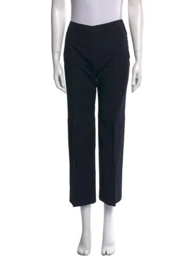 Pre-owned Weekend Max Mara Wide Leg Pants In Black