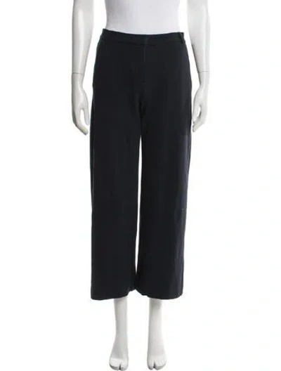 Pre-owned Weekend Max Mara Wide Leg Pants In Blue