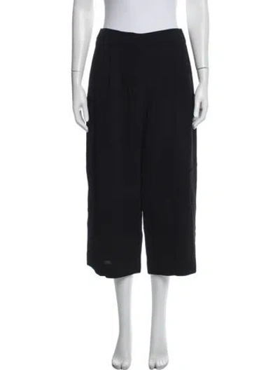 Pre-owned Weekend Max Mara Wide Leg Pants In Blue