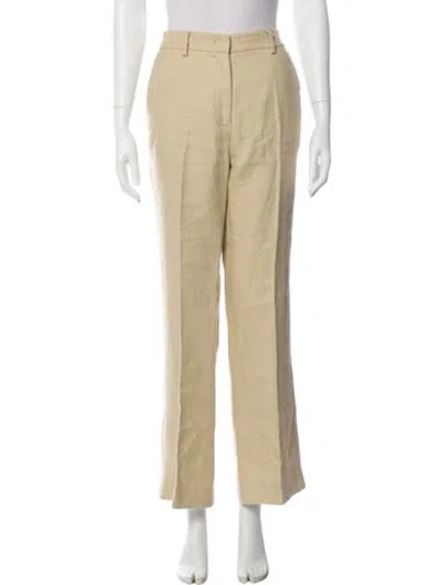 Pre-owned Weekend Max Mara Wide Leg Pants In Neutral