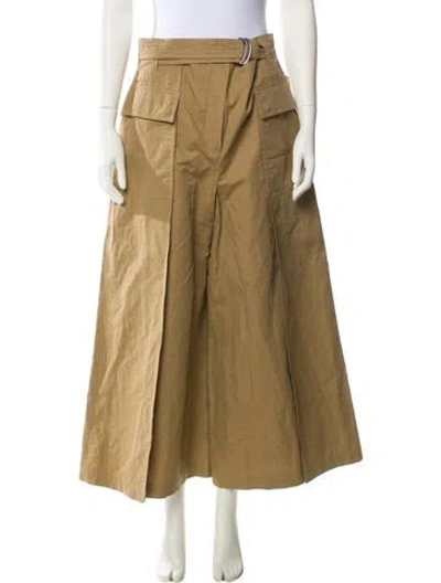 Pre-owned Weekend Max Mara Wide Leg Pants In Neutral