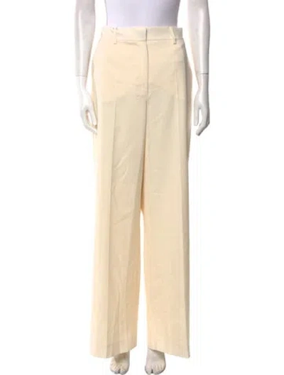 Pre-owned Weekend Max Mara Wide Leg Pants In Neutral