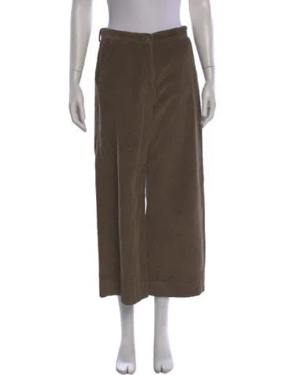 Pre-owned Weekend Max Mara Wide Leg Pants In Neutral