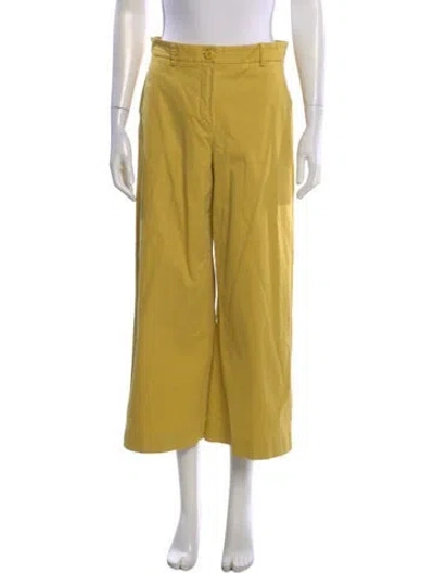 Pre-owned Weekend Max Mara Wide Leg Pants In Neutral