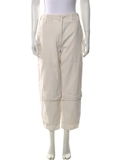 Pre-owned Weekend Max Mara Wide Leg Pants In Neutral