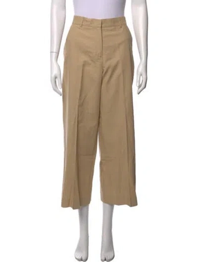 Pre-owned Weekend Max Mara Wide Leg Pants In Neutral