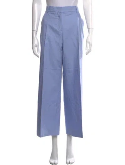 Pre-owned Weekend Max Mara Wide Leg Pants W/ Tags In Blue
