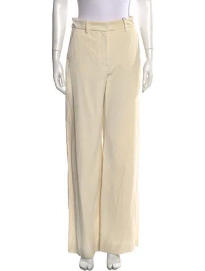 Pre-owned Weekend Max Mara Wide Leg Pants W/ Tags In Neutral
