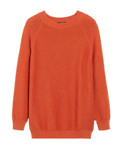 Weekend Max Mara Wide Round Neck Sweater In Red