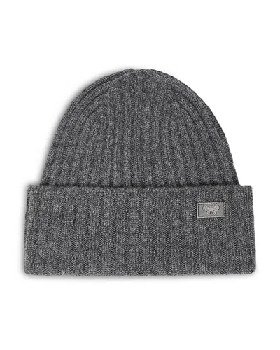 Weekend Max Mara Wkaritmo Rib Knit Wool Beanie In White