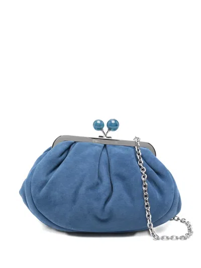 Weekend Max Mara Wkavalois Chain-strap Shoulder Bag In Blue
