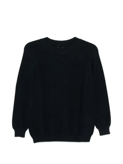 Weekend Max Mara Wkdaere Textured Sweater In Black