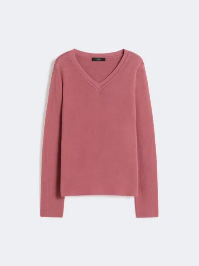 Weekend Max Mara Wkdago Sweater Rose In Pink