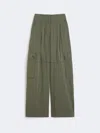 Weekend Max Mara Wkdaquila Trouser Dark Green In Green