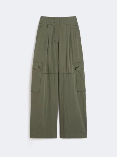 Weekend Max Mara Wkdaquila Trouser Dark Green