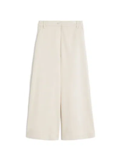 Weekend Max Mara Wkdariete Button Trousers In Neutral