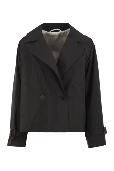 WEEKEND MAX MARA WEEKEND MAX MARA WKDBOERO - CROPPED DOUBLE-BREASTED TECHNICAL JACKET