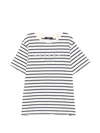 Weekend Max Mara Wkdbora Striped T-shirt In Multi