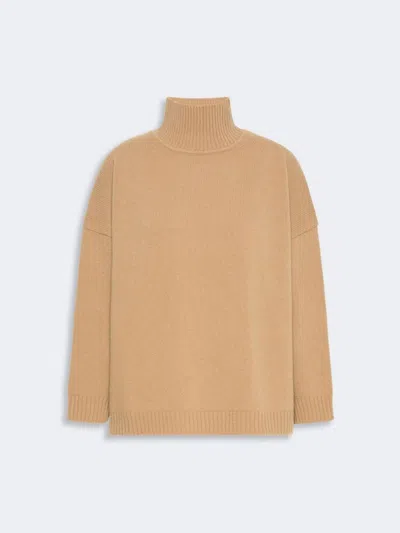 Weekend Max Mara Wkdborgia Sweater Camel In Brown