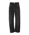 Weekend Max Mara Belt Loop Jeans In Black