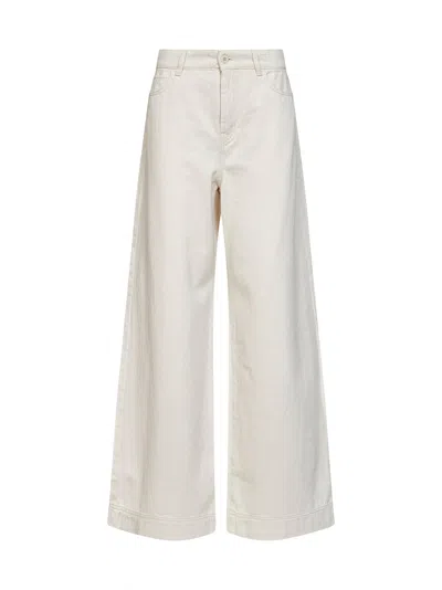 Weekend Max Mara Wkdcanneti Trousers In White