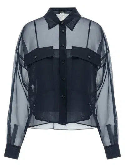 Weekend Max Mara Wkdcolomba Shirt And Blouse Blue