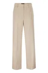 Weekend Max Mara Wkdcorone - Virgin Wool Chino Pants In Neutral