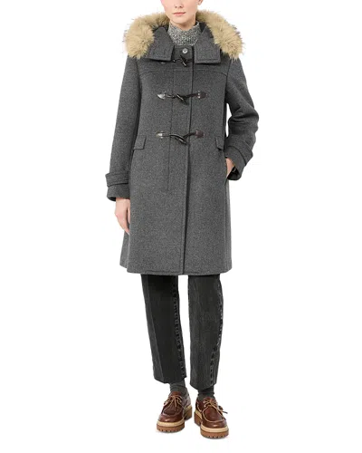 Weekend Max Mara Wkdepica Coat In Gray