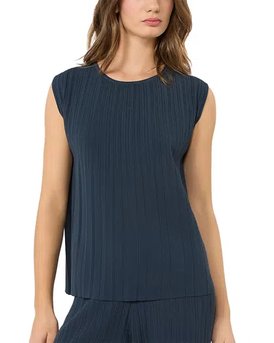 Weekend Max Mara Wkdere Navy Sweater Tank In Blue
