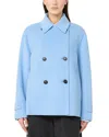 Weekend Max Mara Wkdfantino Coat In Blue