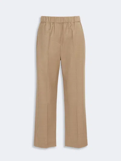 Weekend Max Mara Wkdhateley Straight Leg Pants In Neutral