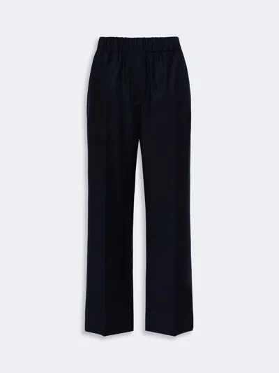 Weekend Max Mara Wkdhateley Trouser Navy In Black